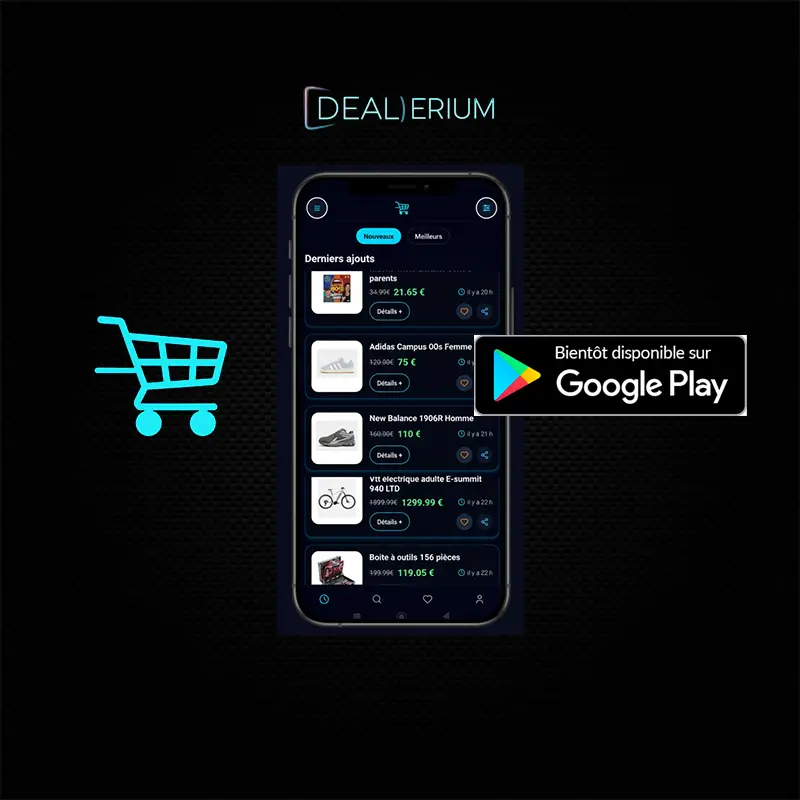 L'application Dealerium est maintenant disponible sur Android ! 🎉