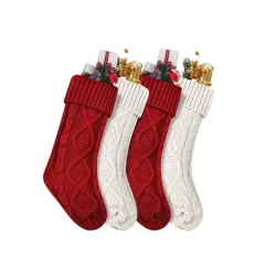 4 Chaussettes de Noël