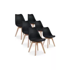 Lot6 Chaises style Scandinave