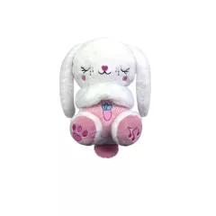 Peluche et veilleuse lapin dormeur