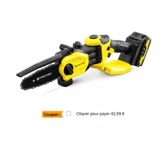 Tronçonneuse à batterie TROTEC